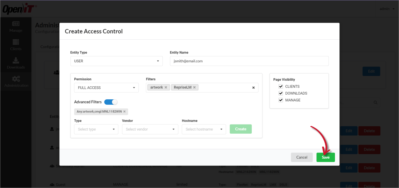 Saving the New Access Control
