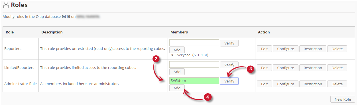 Adding Role Members