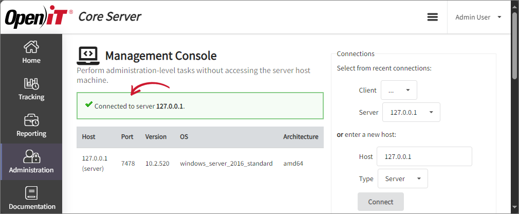 Management Console Notifications