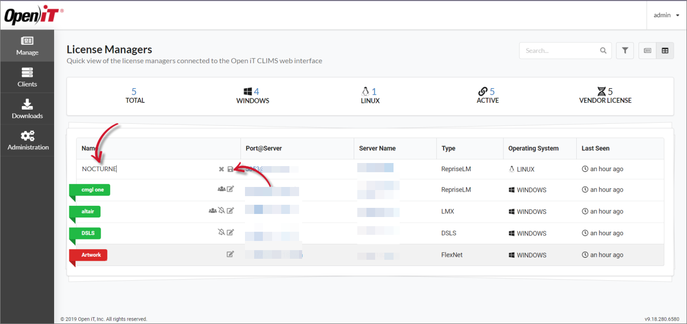 Editing the Vendor Label