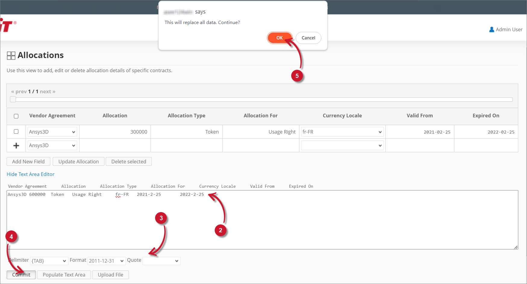 Connections Service Account
