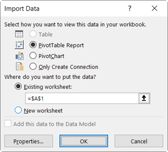 Import Data
