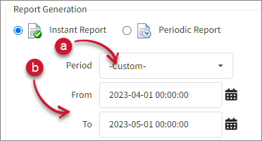 Report Generation - Instant