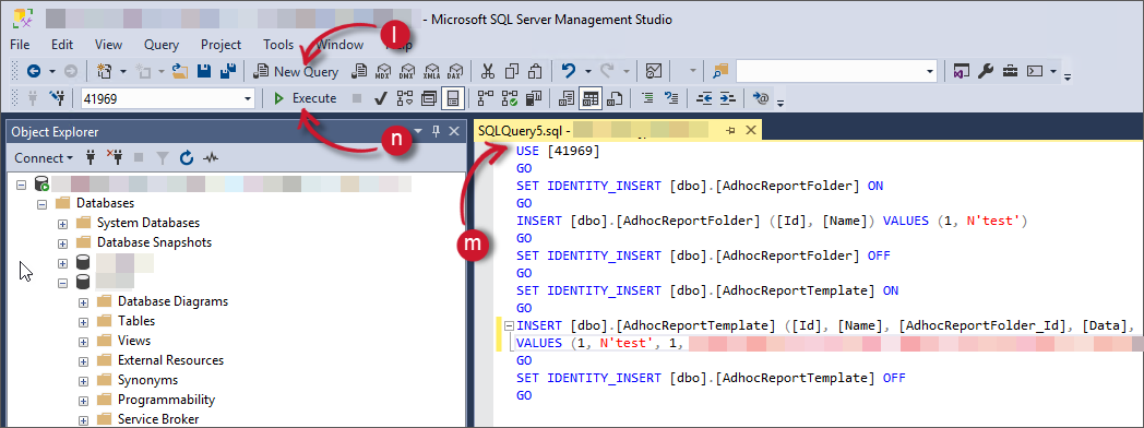 Executing Generated Scripts
