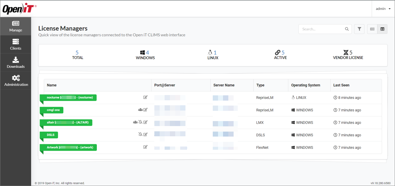 Vendor Labels following the Label Format