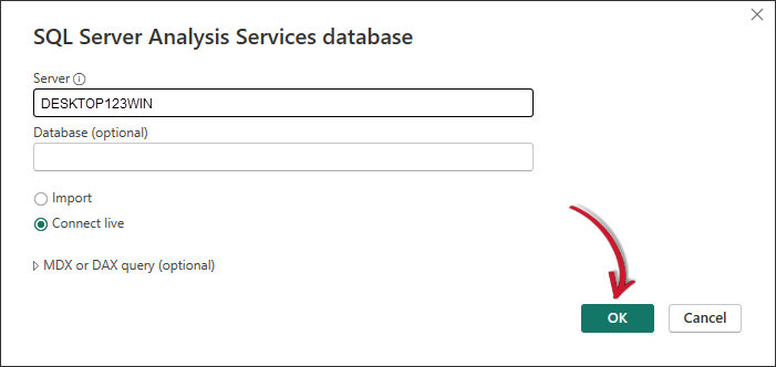 Specifying the Server