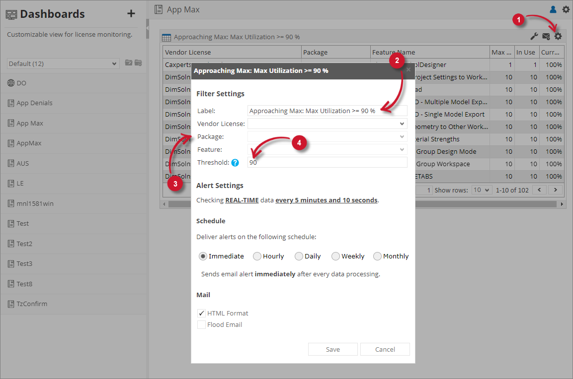 Approaching Max Filter Settings