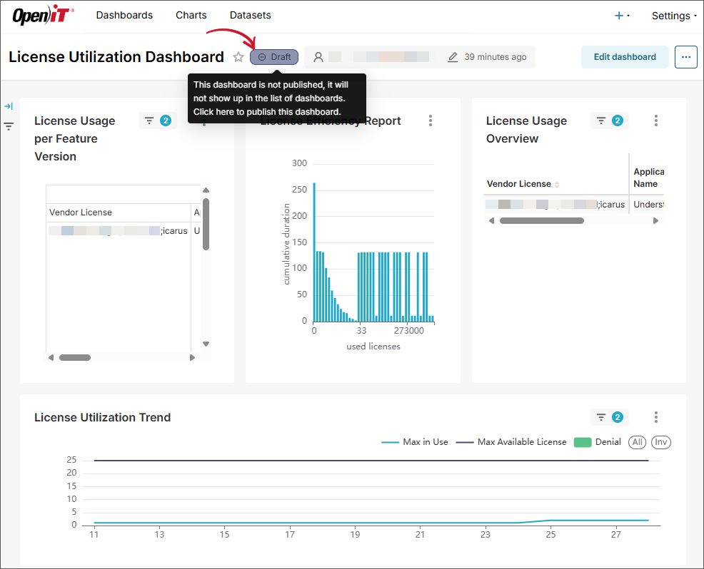 Publish a Dashboard
