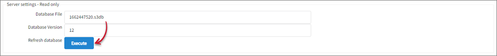 Refreshing the Database