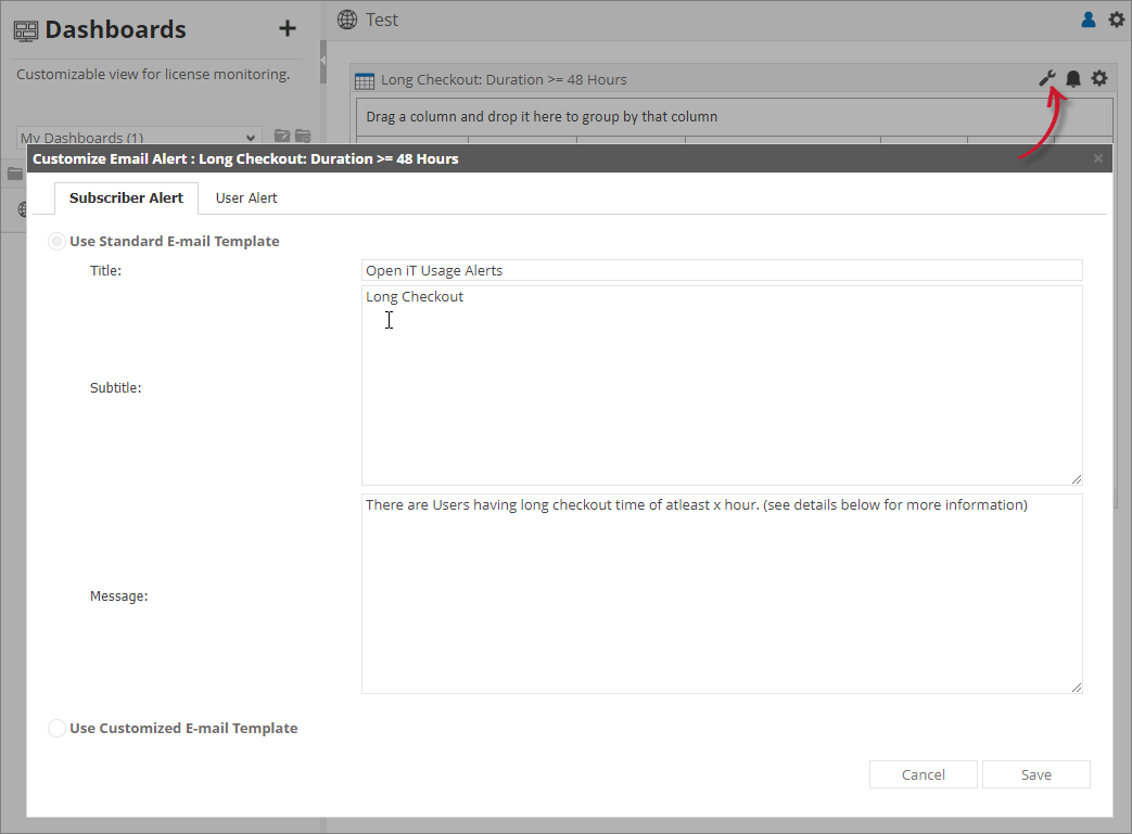 Notification Configuration Role Restriction