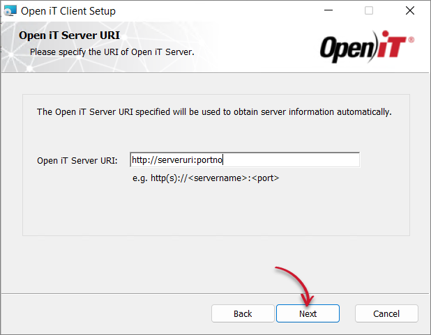 Server URL