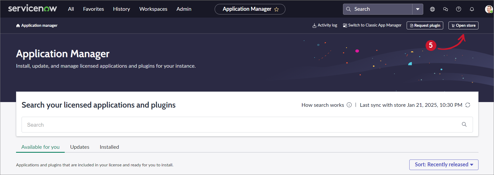 Store Application