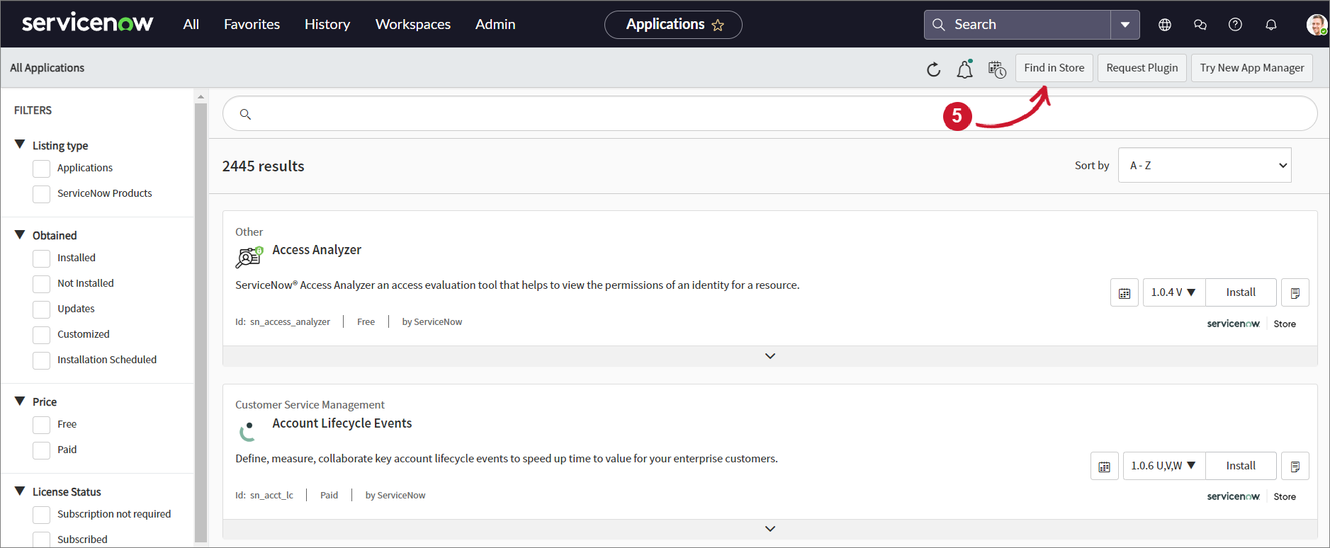 Classic Store Application