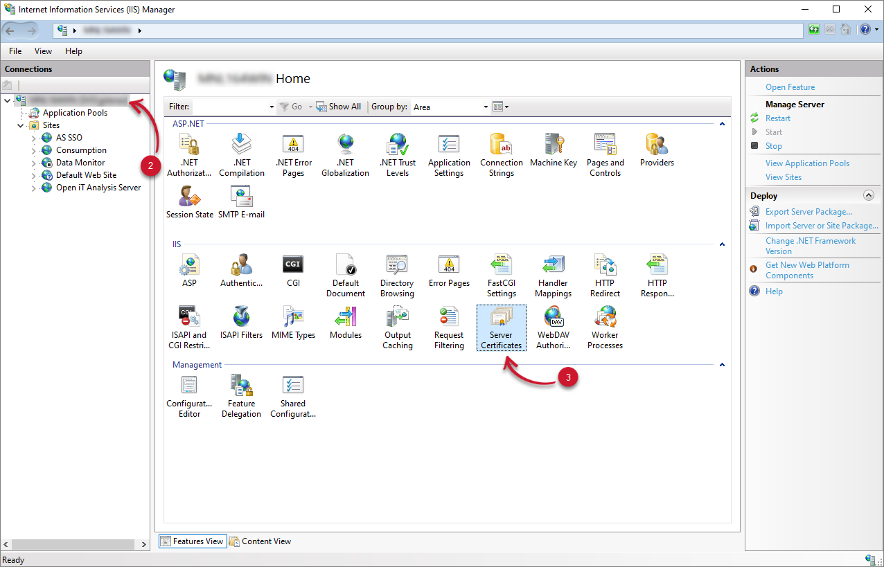 Server Certificates