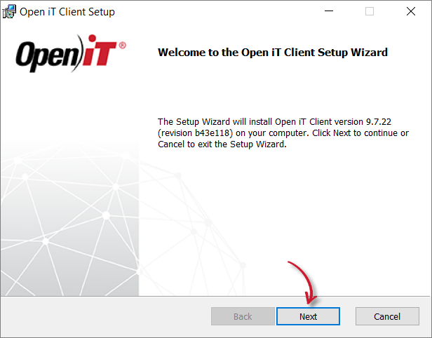 Welcome Screen