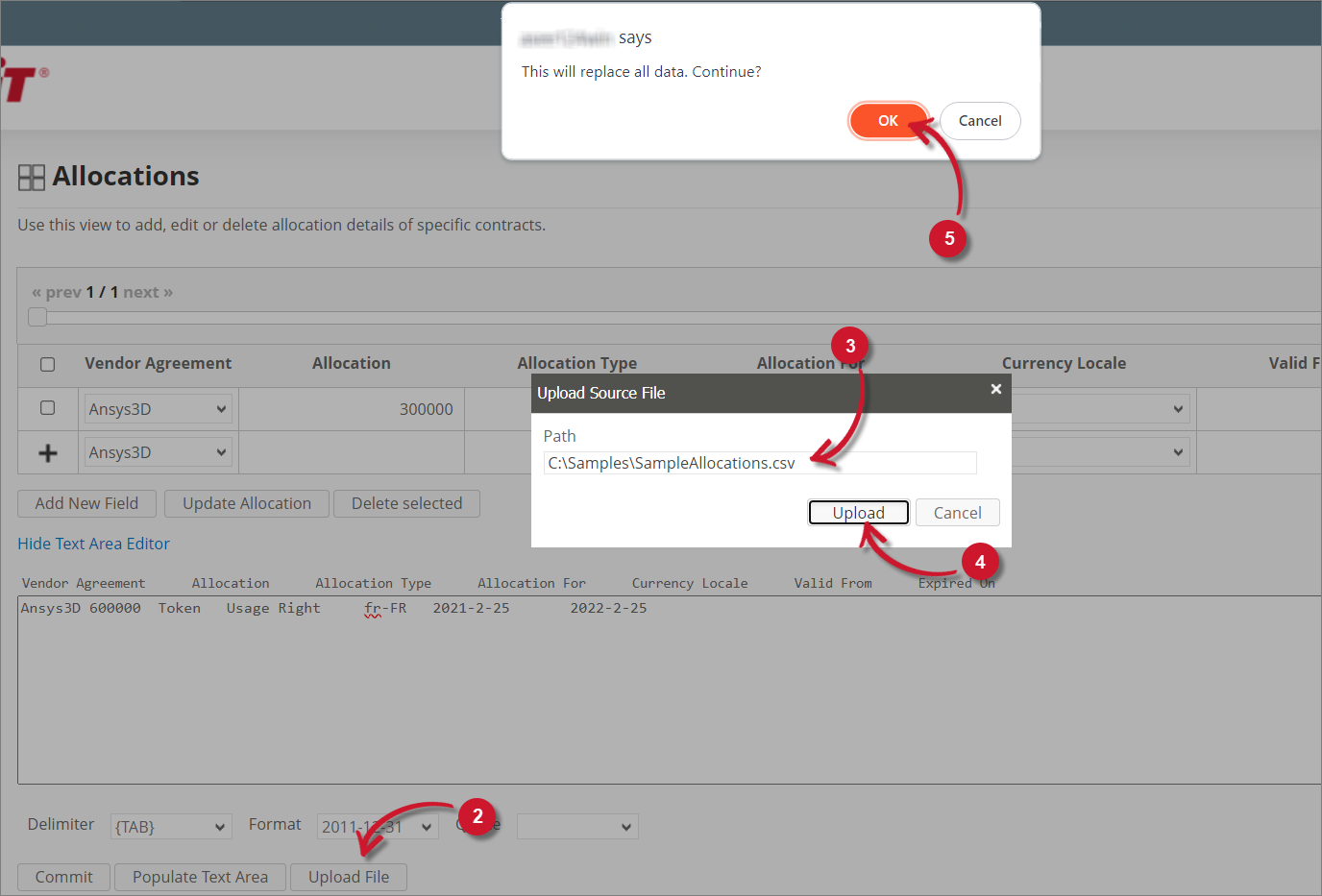 Connections Service Account