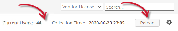 License Monitor Portal Reload