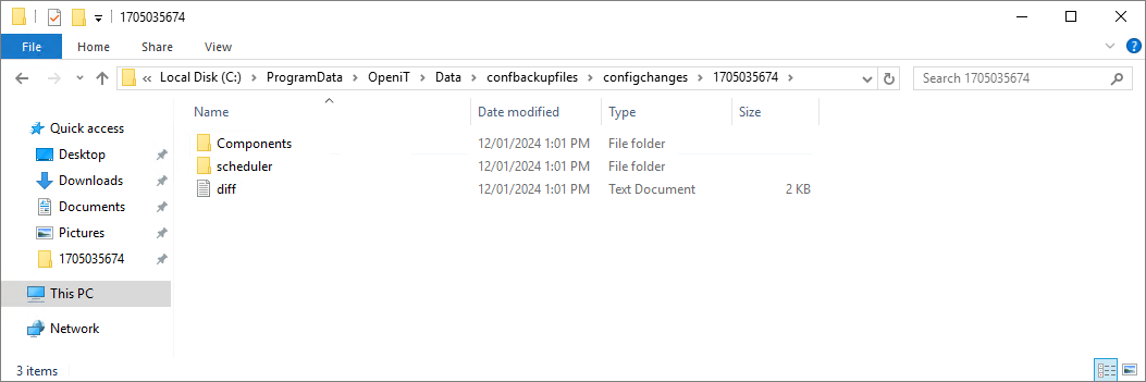 Sample Backup